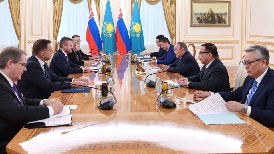 Назарбаев премьер-министру Словакии: Между нашими странами сложились добрые отношения