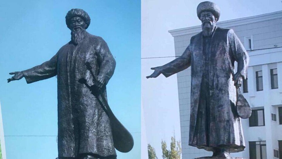 В акимате Жамбылской области назвали причины сноса памятника Жамбылу Жабаеву