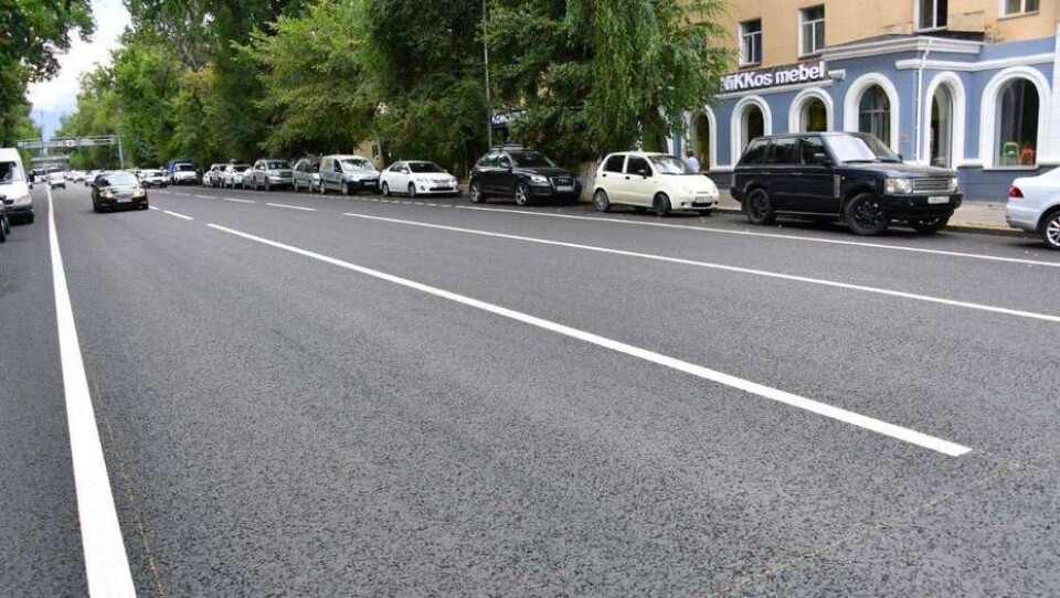 На трёх улицах Алматы завершился ремонт дорог