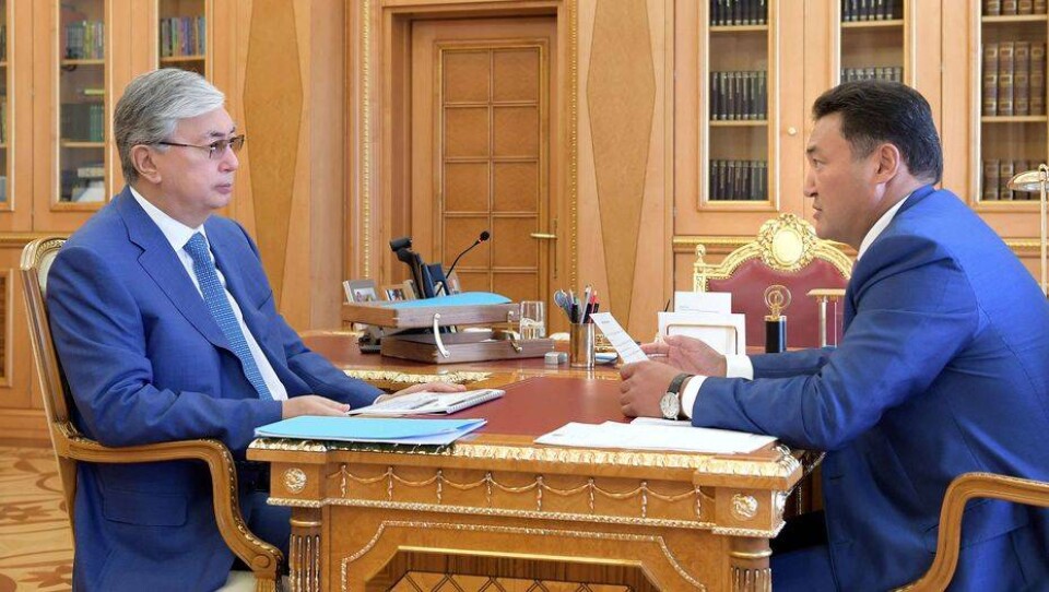 Булат Бакауов рассказал президенту об исполнении программы "Нұрлы Ертіс"