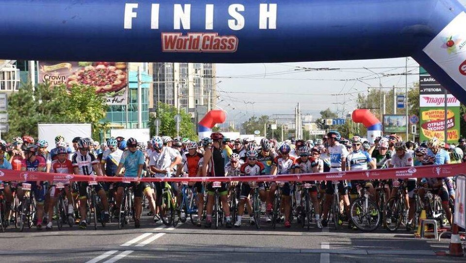 Более 700 велолюбителей приняли участие в Tour of World Class Almaty-2018 