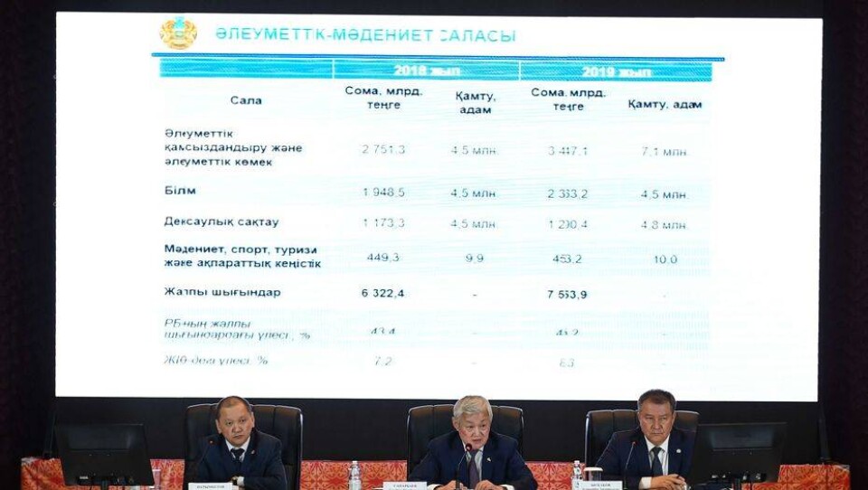Сапарбаев провёл встречу с сельчанами в Кызылординской области 