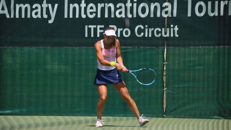 Российская теннисистка одержала абсолютную победу на турнире серии ITF в Алматы