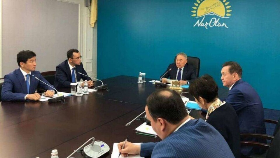Бауыржан Байбек назначен первым заместителем председателя партии Nur Otan 