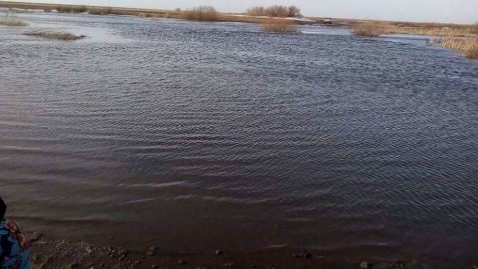 В пяти районах Акмолинской области размыты дороги