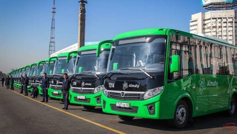 Алматинские перевозчики запустят на маршруты 460 новых автобусов