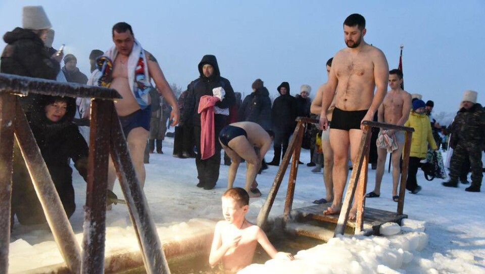В Петропавловске в честь праздника Крещения Господня прошёл крестный ход