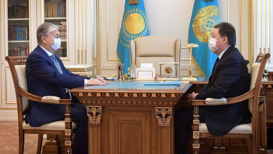 Токаев на встрече с Маминым отметил важность обеспечения занятости и поэтапного смягчения карантинных требований
