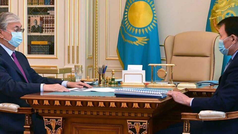 Касым-Жомарт Токаев принял председателя Агентства по противодействию коррупции Алика Шпекбаева