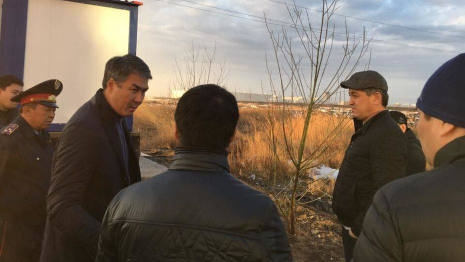 После замечаний Президента Исекешев на рассвете проверил порядок в Астане 
