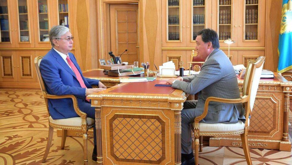 Мамин доложил Токаеву о ходе восстановительных работ в Арыси