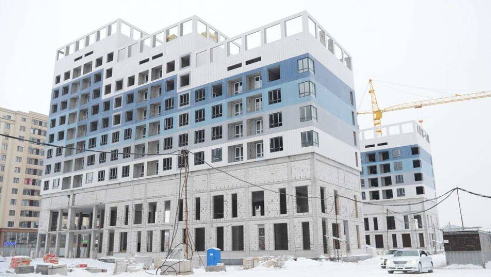Аким Астаны проинспектировал ход строительства домов компании "Шар-курылыс"