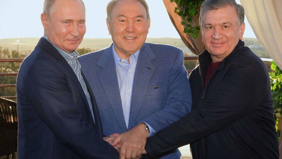 Назарбаев, Путин и Мирзиёев провели неформальную встречу в Туркестанской области