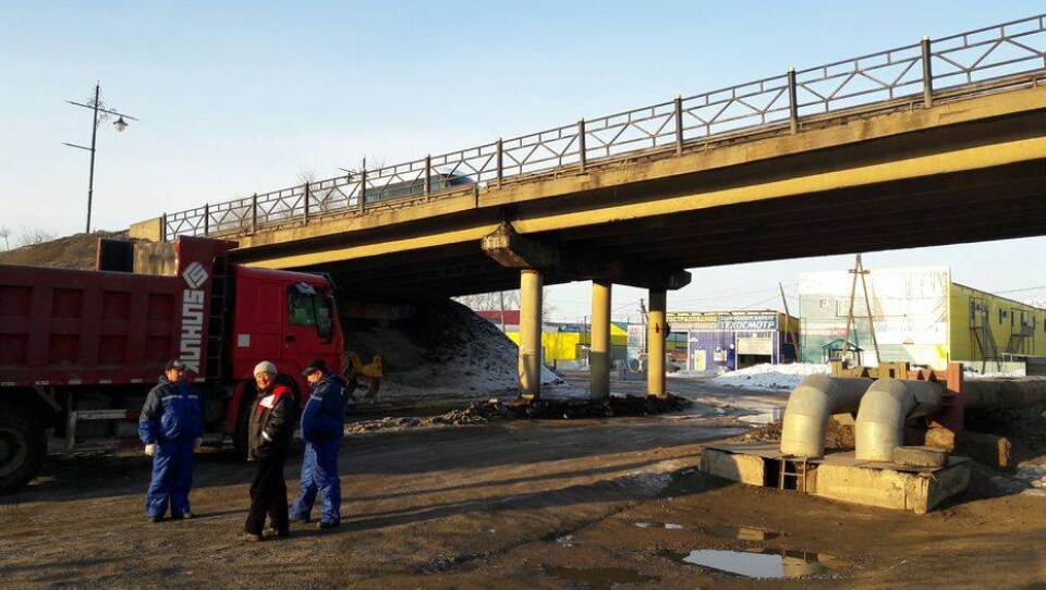Ремонт моста в Уральске стал причиной автомобильных пробок 