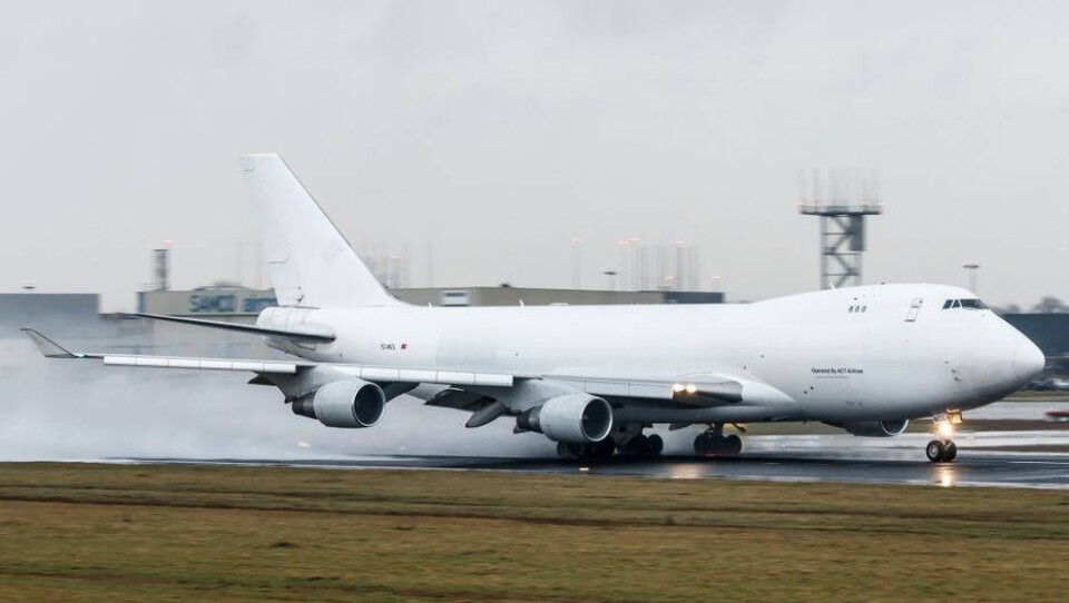 Фото упавшего "Боинга-747" за пять дней до трагедии появилось в сети