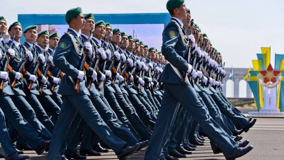 В Астане прошёл самый масштабный парад в истории страны