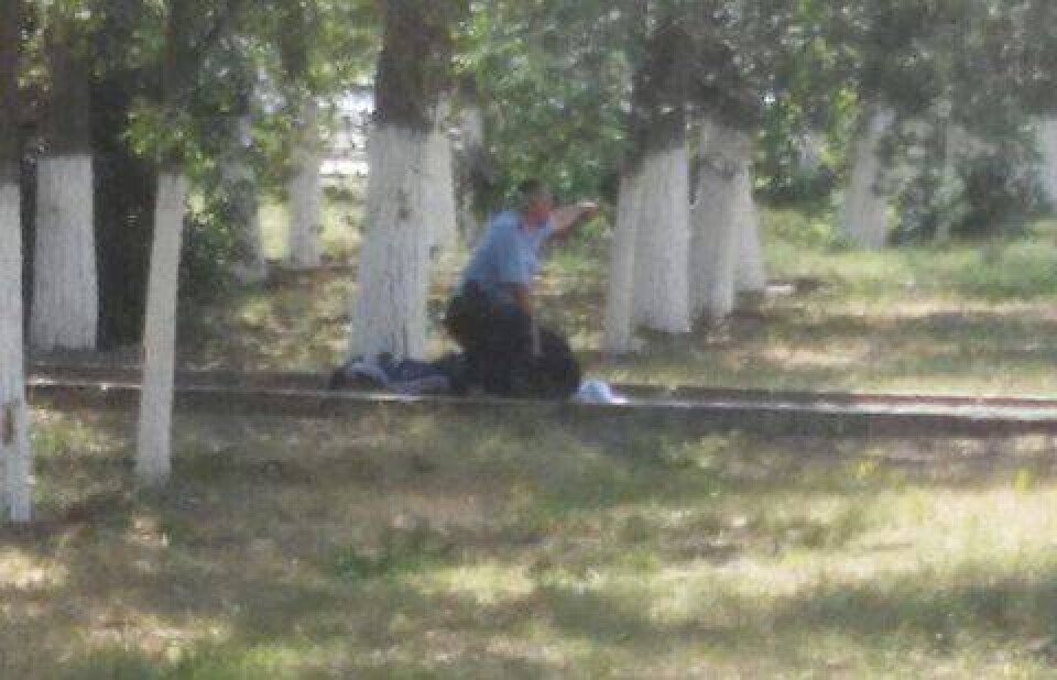 Лица нападавших на оружейный магазин попали на камеры наблюдения 