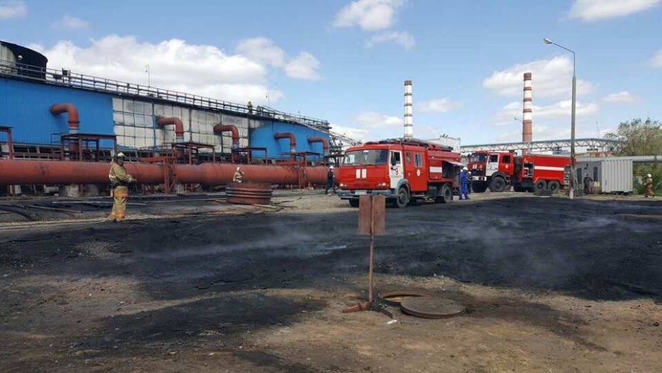 Пожар на ТЭЦ напугал жителей Усть-Каменогорска