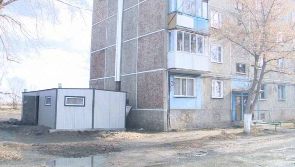 После взрыва в доме и гибели людей все котлы в Шахане вынесли на улицу