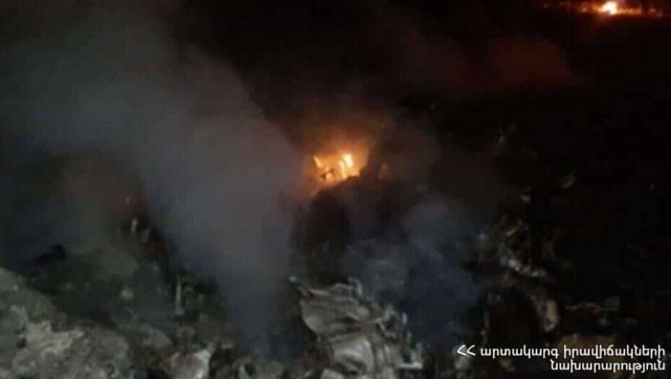 В Армении потерпел крушение российский вертолёт. Азербайджан признал, что сбил его случайно