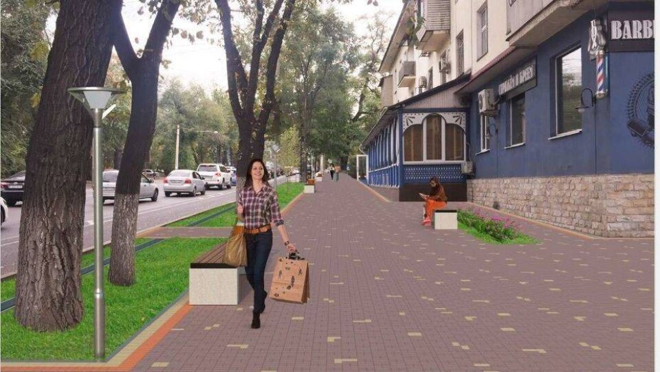 Реконструкция улиц в Алматы: Кунаева передумали модернизировать в 2019 году