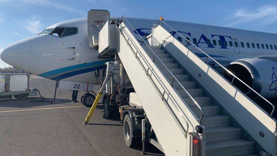 Самолёт SCAT, запросивший аварийную посадку, благополучно приземлился в аэропорту Нур-Султана