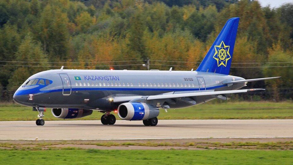 В КНБ засекретили стоимость приобретаемого Sukhoi Superjet-100