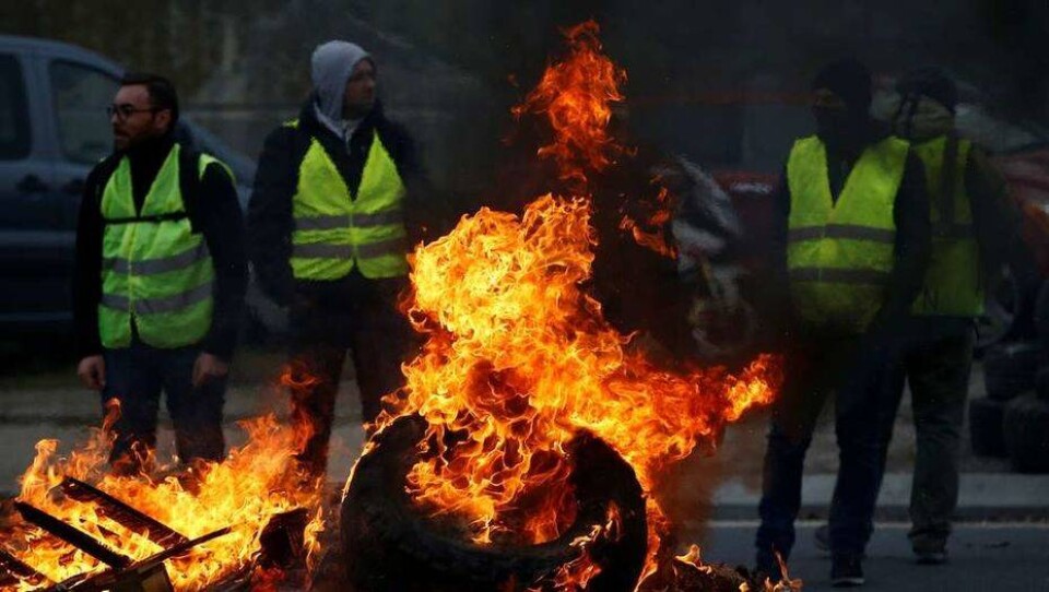 В акции протеста "жёлтых жилетов" во Франции пострадали 500 человек 