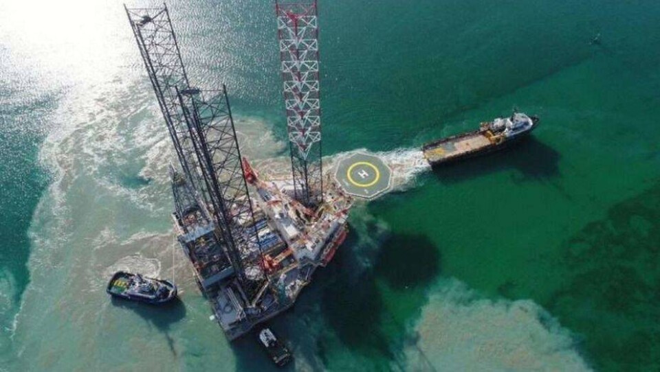 Плавучую буровую установку Satti "КазМунайГаза" передали в Баку