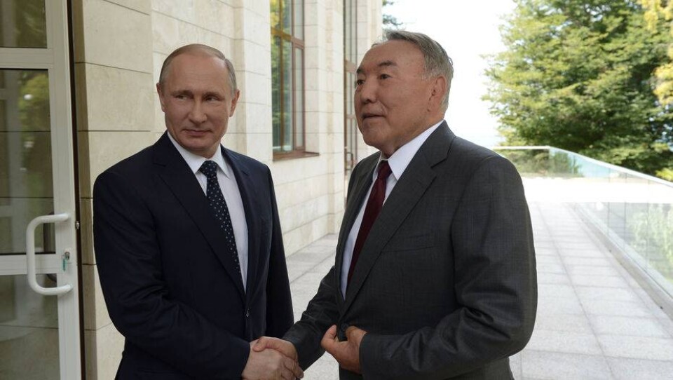 Путин прилетел в Астану на переговоры с Назарбаевым 