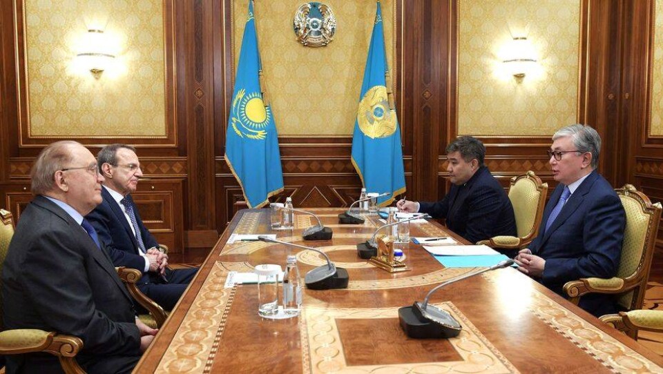 Токаев принял в Акорде ректора МГУ Виктора Садовничего