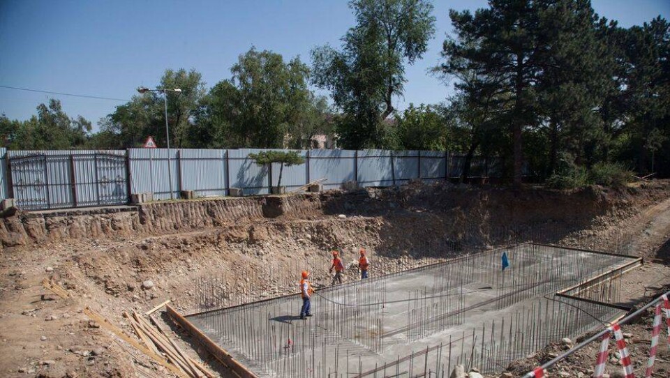 Северный павильон главного ботанического сада 