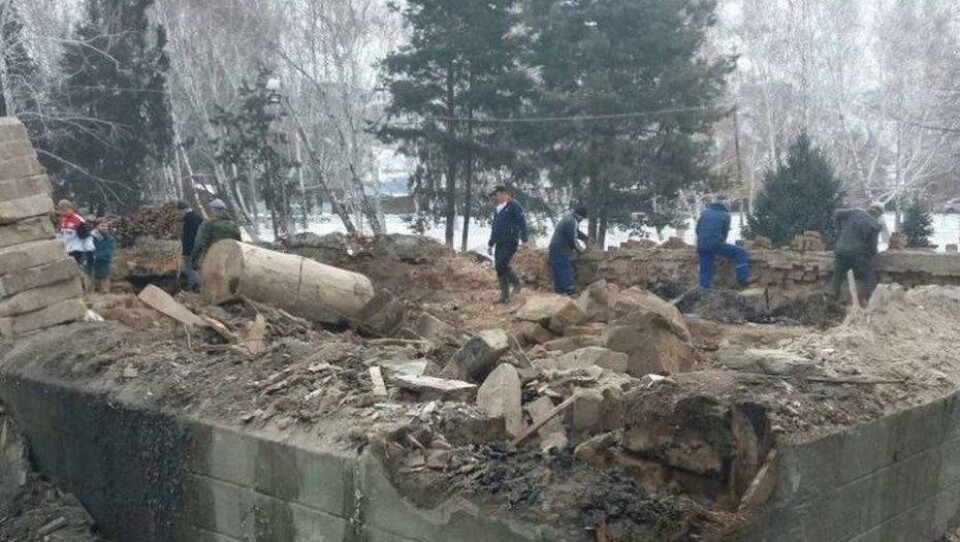 Представители всех конфессий помогают восстановить сгоревший храм в Тургене