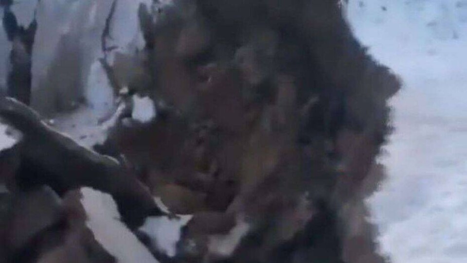 Из-за аварии на водопроводной сети в Алатауском районе Алматы образовался провал. Течь уже устранили