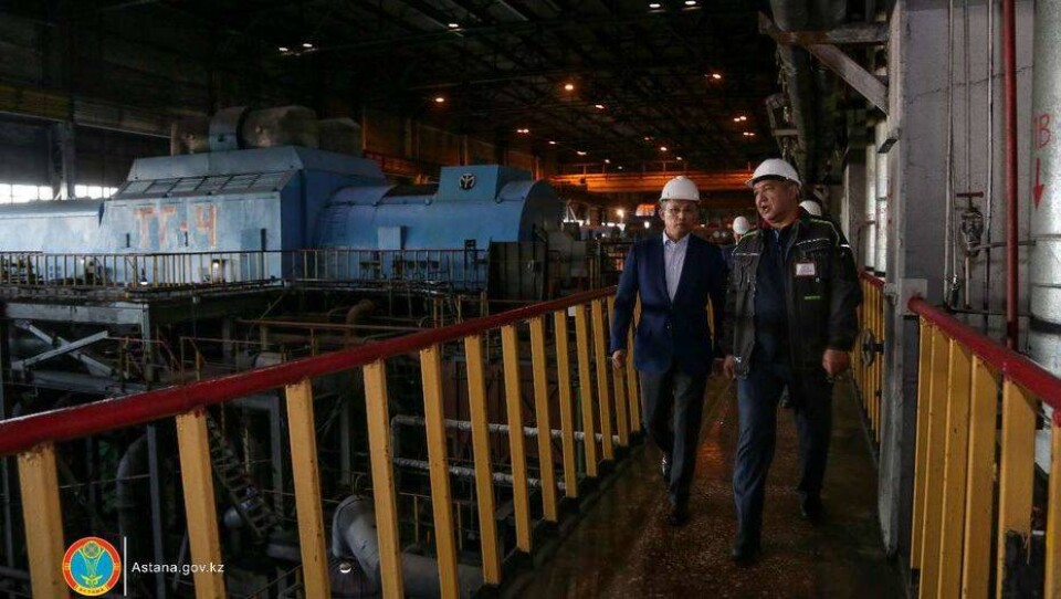 Султанов проверил готовность столицы к отопительному сезону