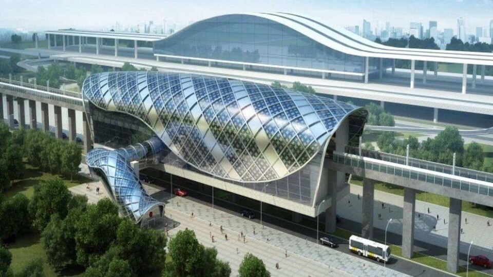 Работы по устройству инженерной сети LRT В Астане обещают завершить до конца года