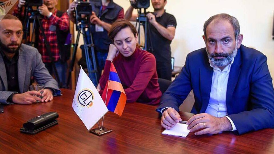 Лидера оппозиции Никола Пашиняна выдвинули на пост премьер-министра Армении