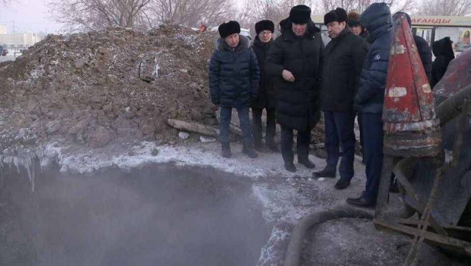В Караганде полностью восстановили подачу тепла после аварии