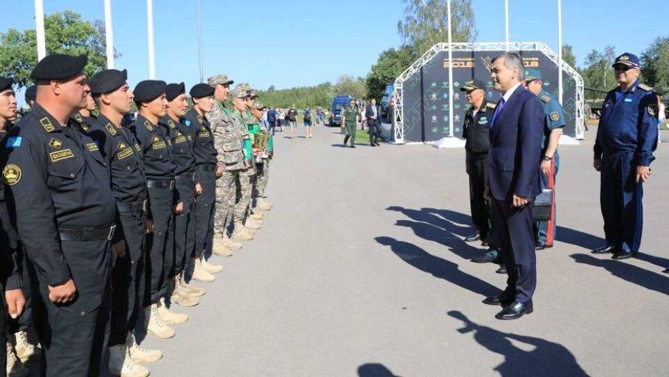 Сборная Вооружённых сил Казахстана заняла третье место на АрМИ-2018