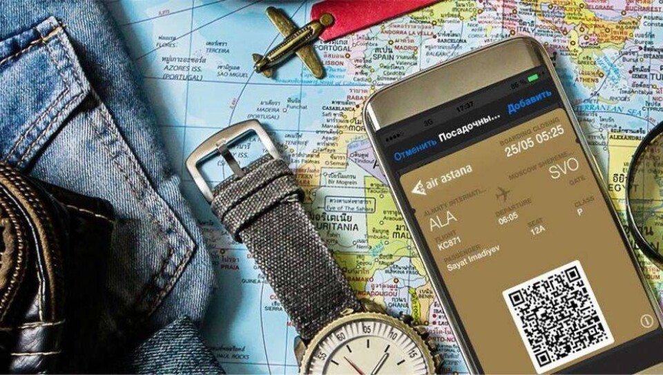 Air Astana запустила мобильные посадочные талоны для международных рейсов из Астаны
