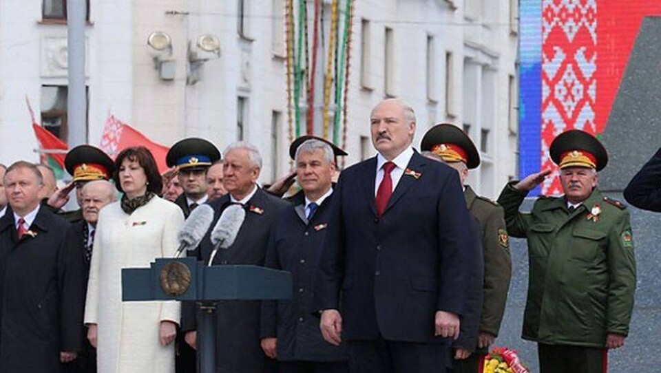 Лукашенко 9 мая говорил о "пятой колонне" и её попытках дестабилизировать обстановку