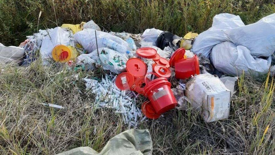 Шприцы из противотуберкулёзного диспансера обнаружили в лесу в Костанайской области