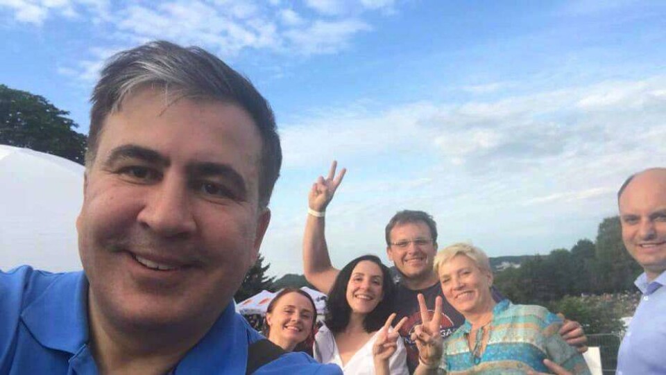 ЦИК Украины зарегистрировала партию Саакашвили для участия в выборах в Верховную раду