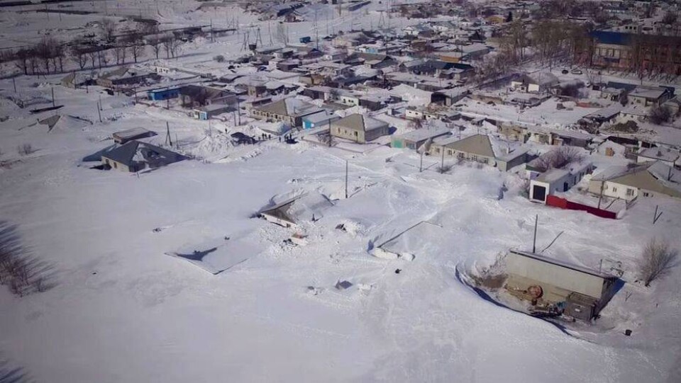 Занесённые снегом дома в ВКО попали на страницы зарубежных СМИ