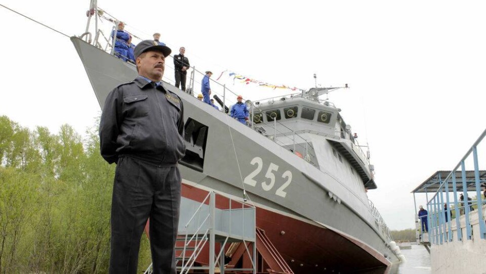 Новый ракетно-артиллерийский корабль "Мангыстау" спустили на воду в Уральске