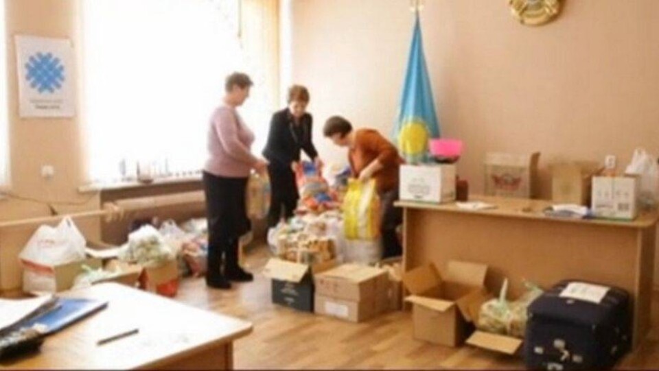 Жители Шахана отказываются от продуктов, которые отправляют им казахстанцы