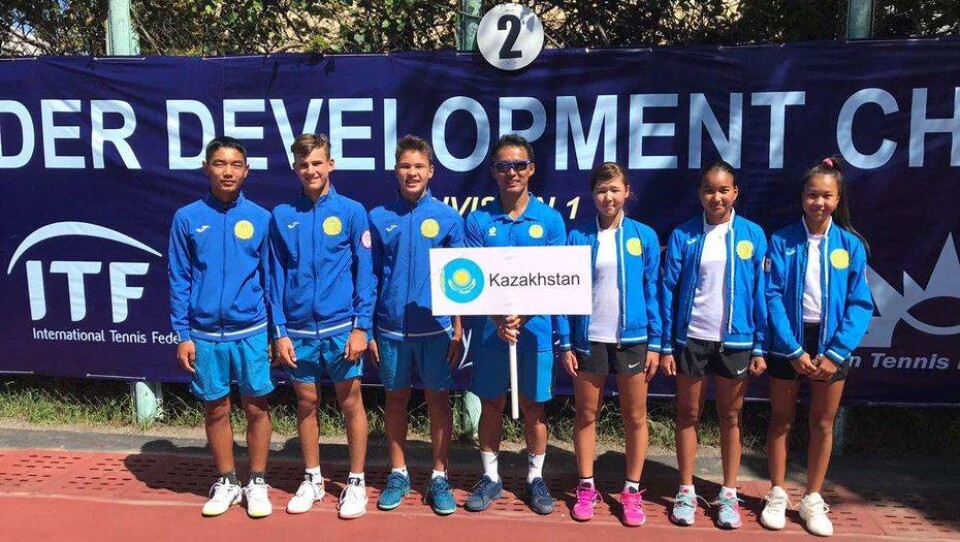 Юные теннисисты из Казахстана выиграли чемпионат Азии в Ташкенте