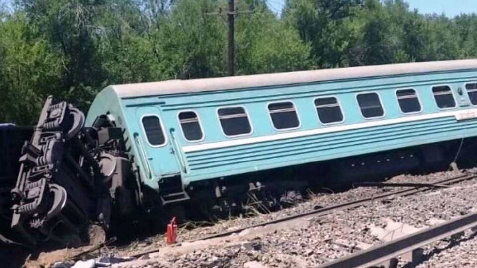 Сход вагонов поезда в Шу: прокуратура завершила расследование