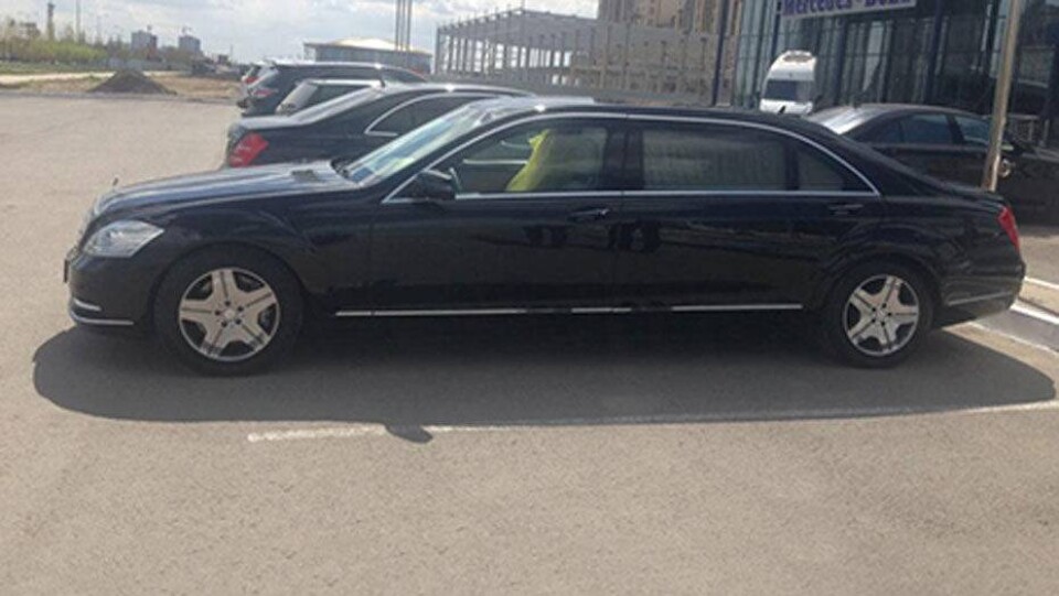 Бронированный лимузин за 78 млн тенге выставили на продажу в Караганде