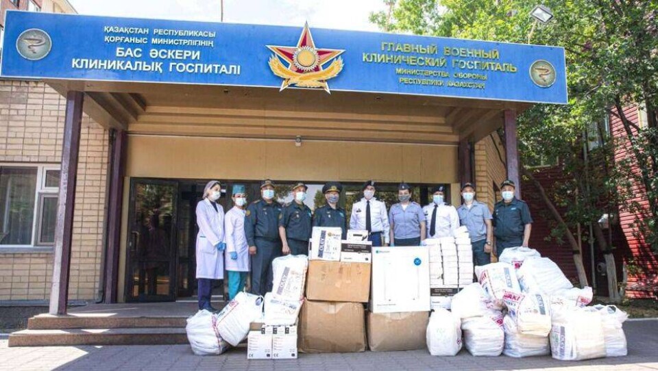 Военный клинический госпиталь в Нур-Султане готовится к приёму пациентов с Covid-19